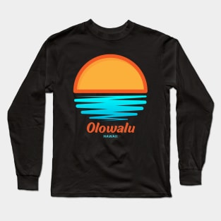 Olowalu Sunset Long Sleeve T-Shirt